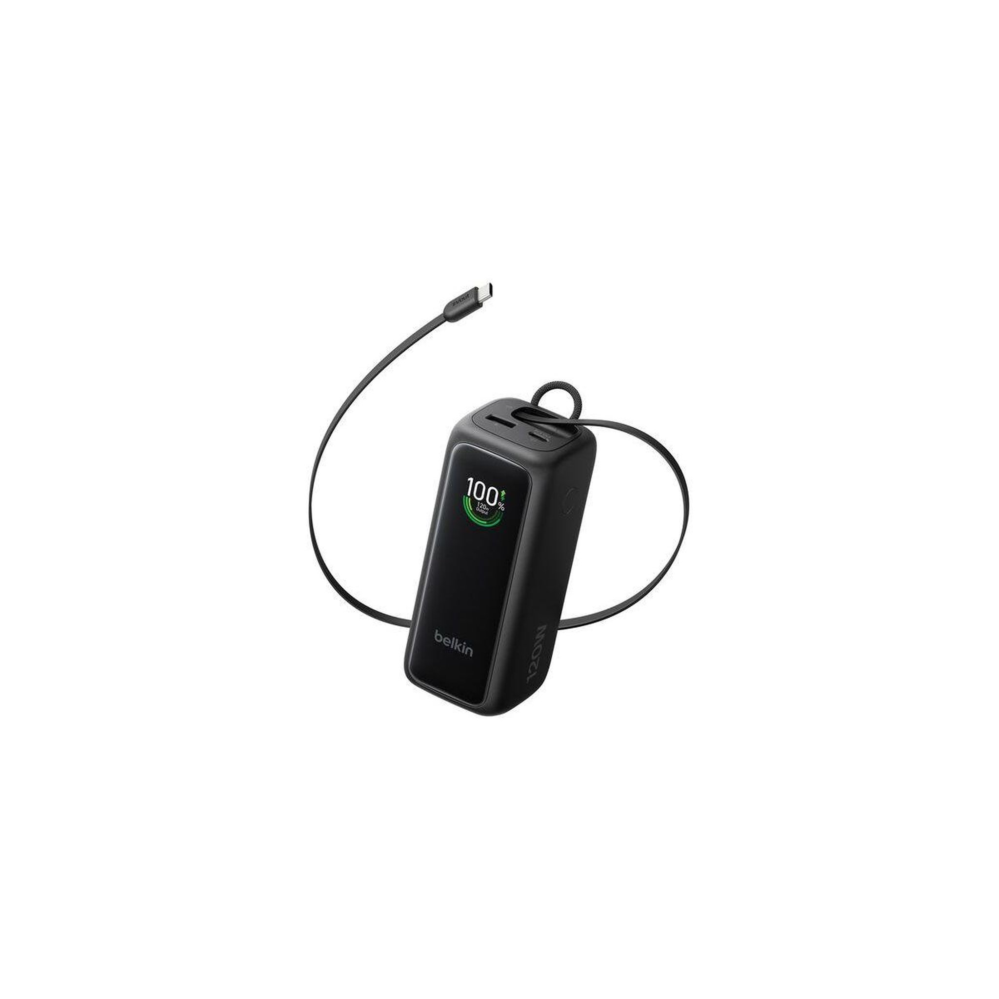 Belkin Batterie externe 22000mAh Noir avec cable retractable
