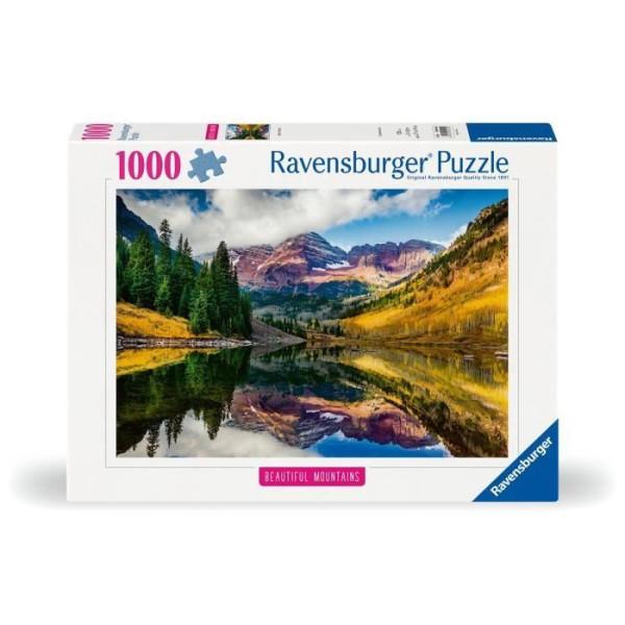 Voir la diapositive 2 : RAVENSBURGER Ravensburger-Puzzle 1000p-Aspen, Colorado (Highlights)-Adultes & enfants-Des 14 ans-Puzzle de qualité supérieure-12000255