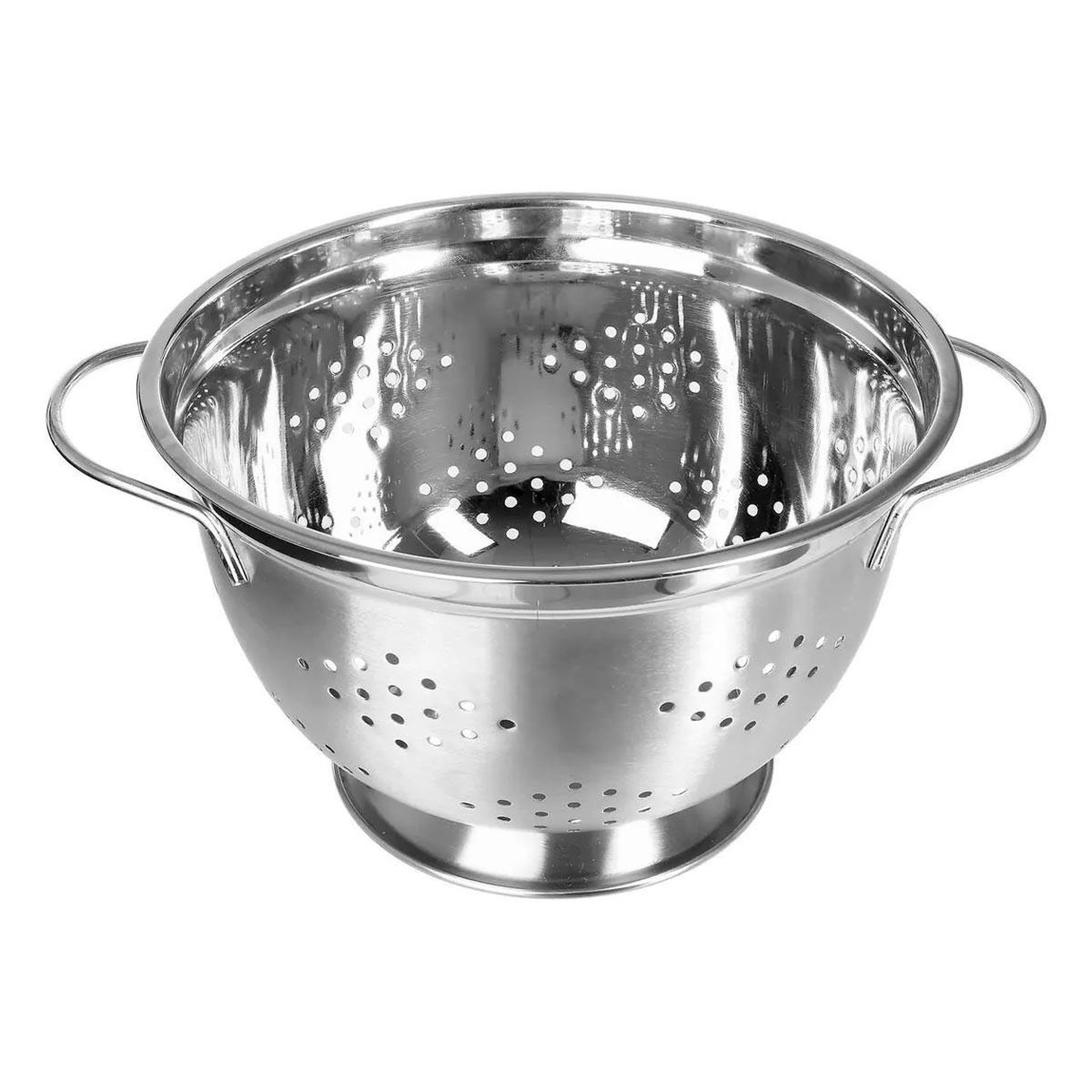 FIVE Passoire en inox  sur pied  25cm argent
