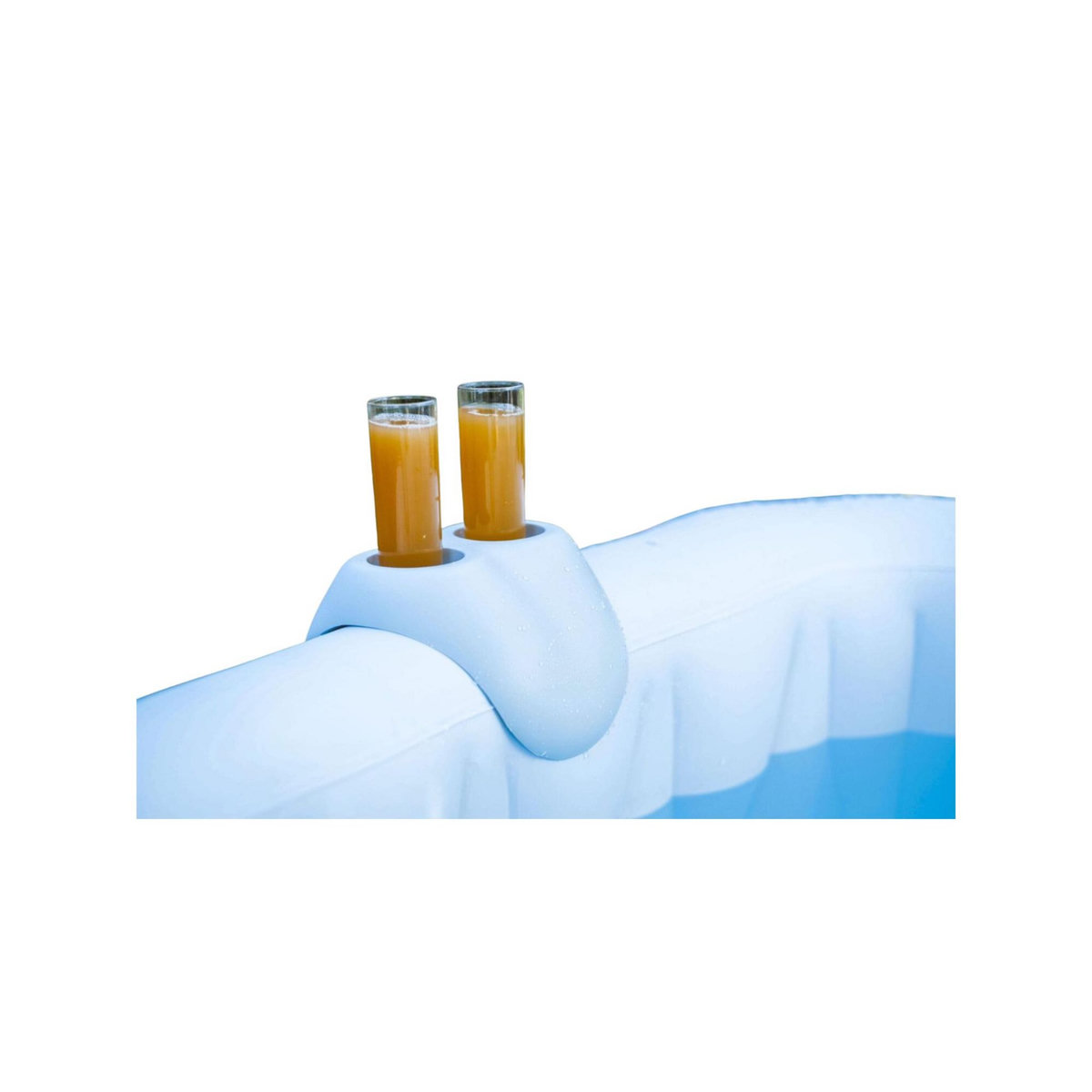 Ospazia Porte gobelet pour spa gonflable -Ospazia - Dimensions : 23 x 23 x 20 cm - Compatible autres marques
