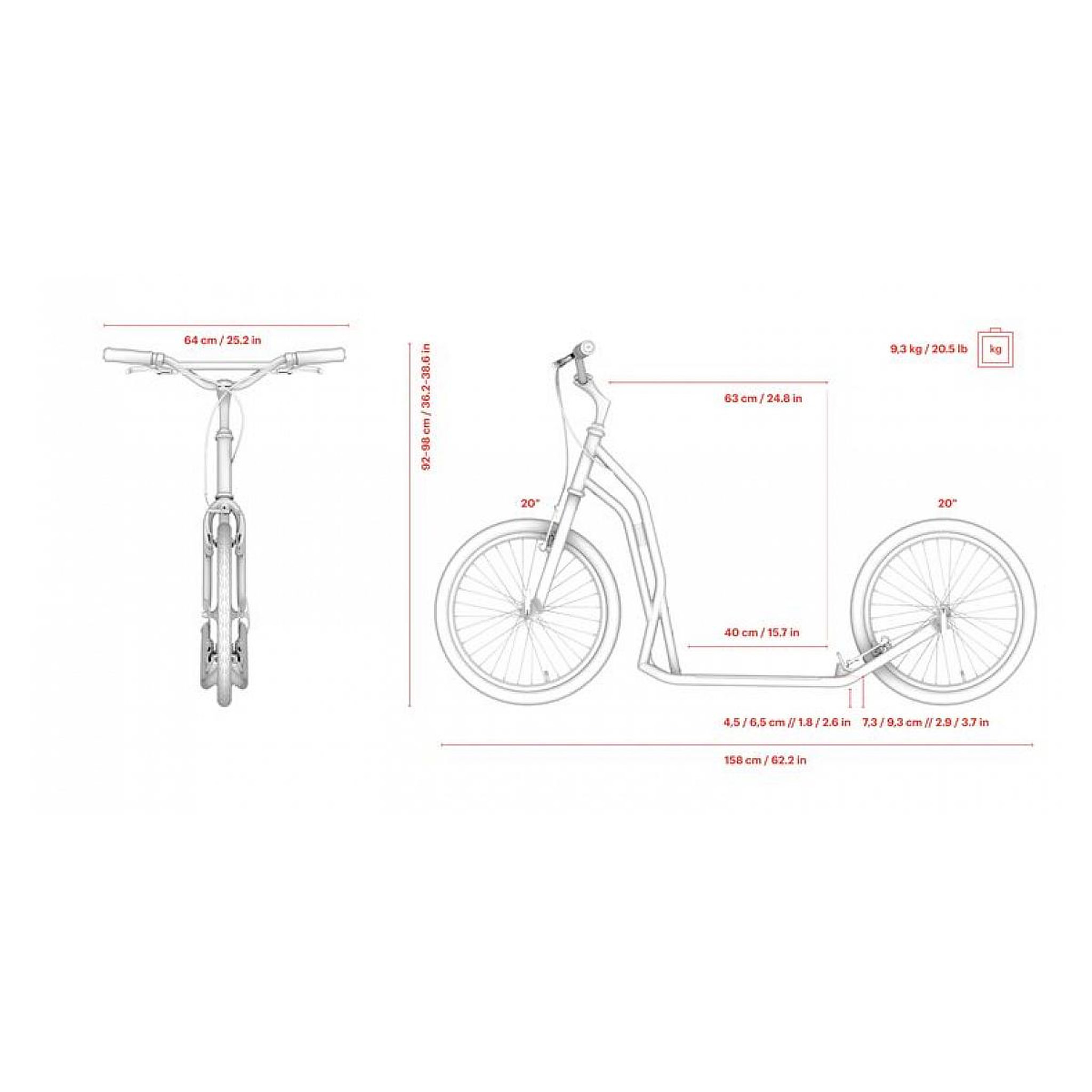 Voir la diapositive 3 : Yedoo Scooter Yedoo S2020 Vert 12403
