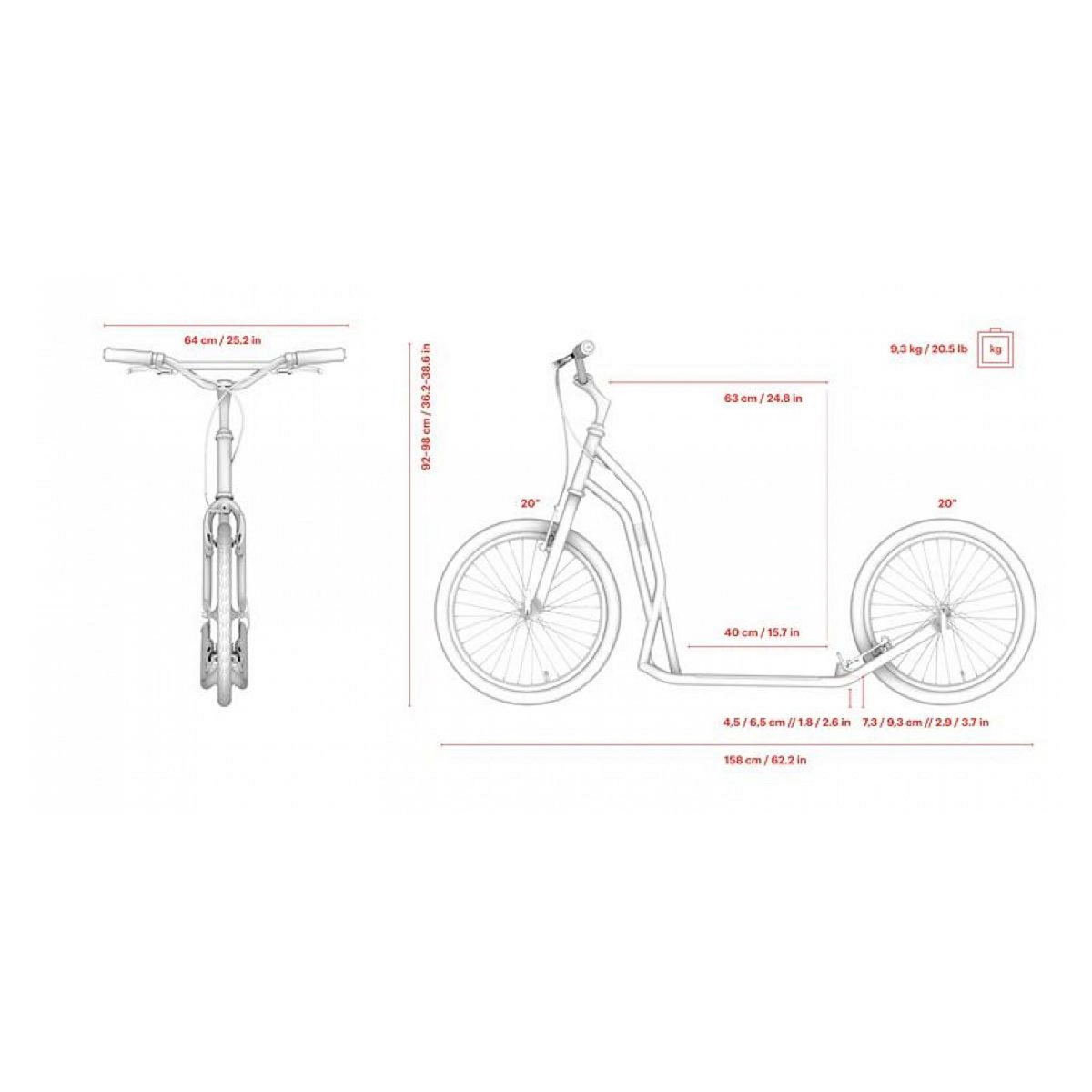 Yedoo Scooter Yedoo S2020 Vert 12403