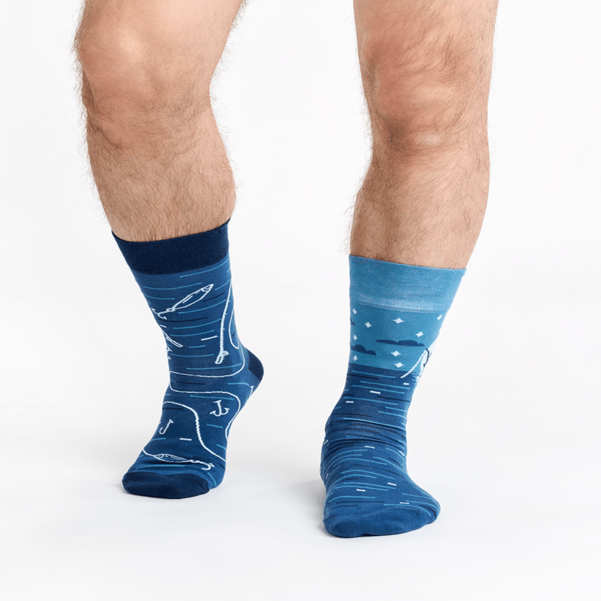 Voir la diapositive 2 : DEDOLES Chaussettes pêcheur de nuit