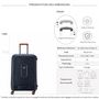 Voir la diapositive 2 : Delsey Valise rigide Moncey 69cm TSA Polypropylène