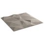 Voir la diapositive 5 : VIDAXL Panneaux muraux 24 pcs gris beton 50x50 cm XPS 6 m² losange