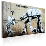 Paris Prix Tableau Imprimé  I Am Your Father - Banksy. Coloris disponibles : Multicolore