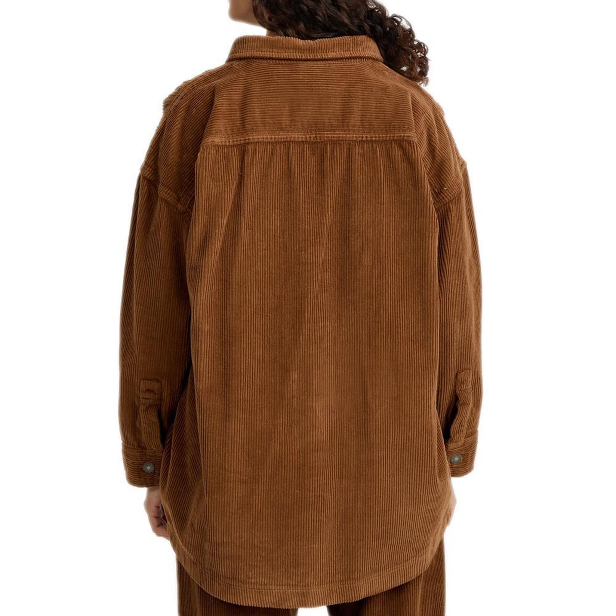 Voir la diapositive 2 : O'NEILL Chemise Marron Femme O'Neill Cord