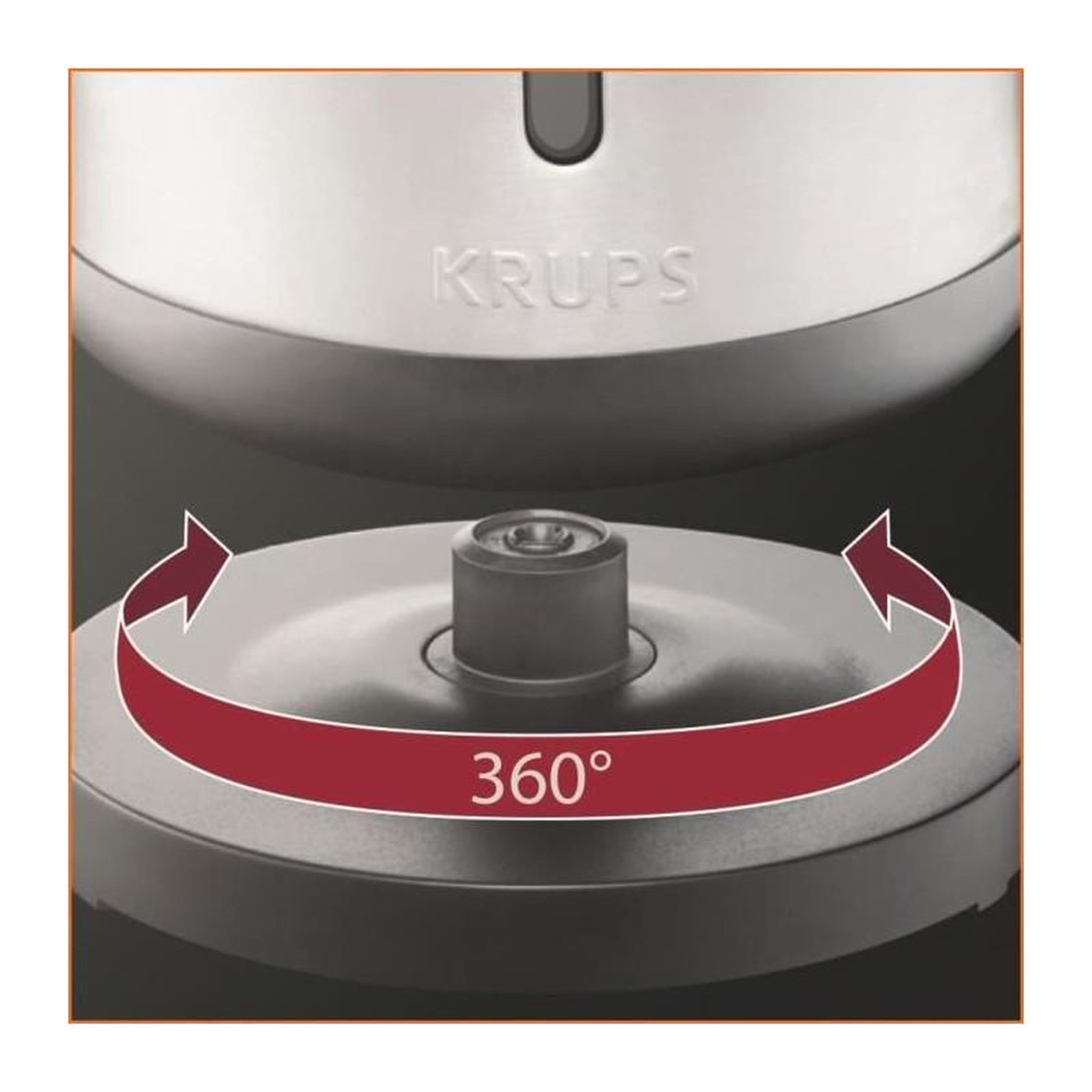 Voir la diapositive 2 : KRUPS KRUPS BW442D10 Control Line Bouilloire electrique sans fil inox, 2400 W, Capacite 7 L, Ouverture assistee du couvercle