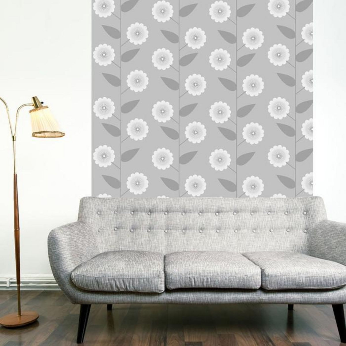Paris Prix Papier Peint  Floral Pattern  50x1000cm