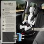 Voir la diapositive 2 : tectake Siège auto pivotant à 360° avec 2 angles d'inclinaison gris clair/noir