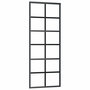 Voir la diapositive 3 : VIDAXL Porte coulissante avec kit de quincaillerie 76x205 cm Verre ESG