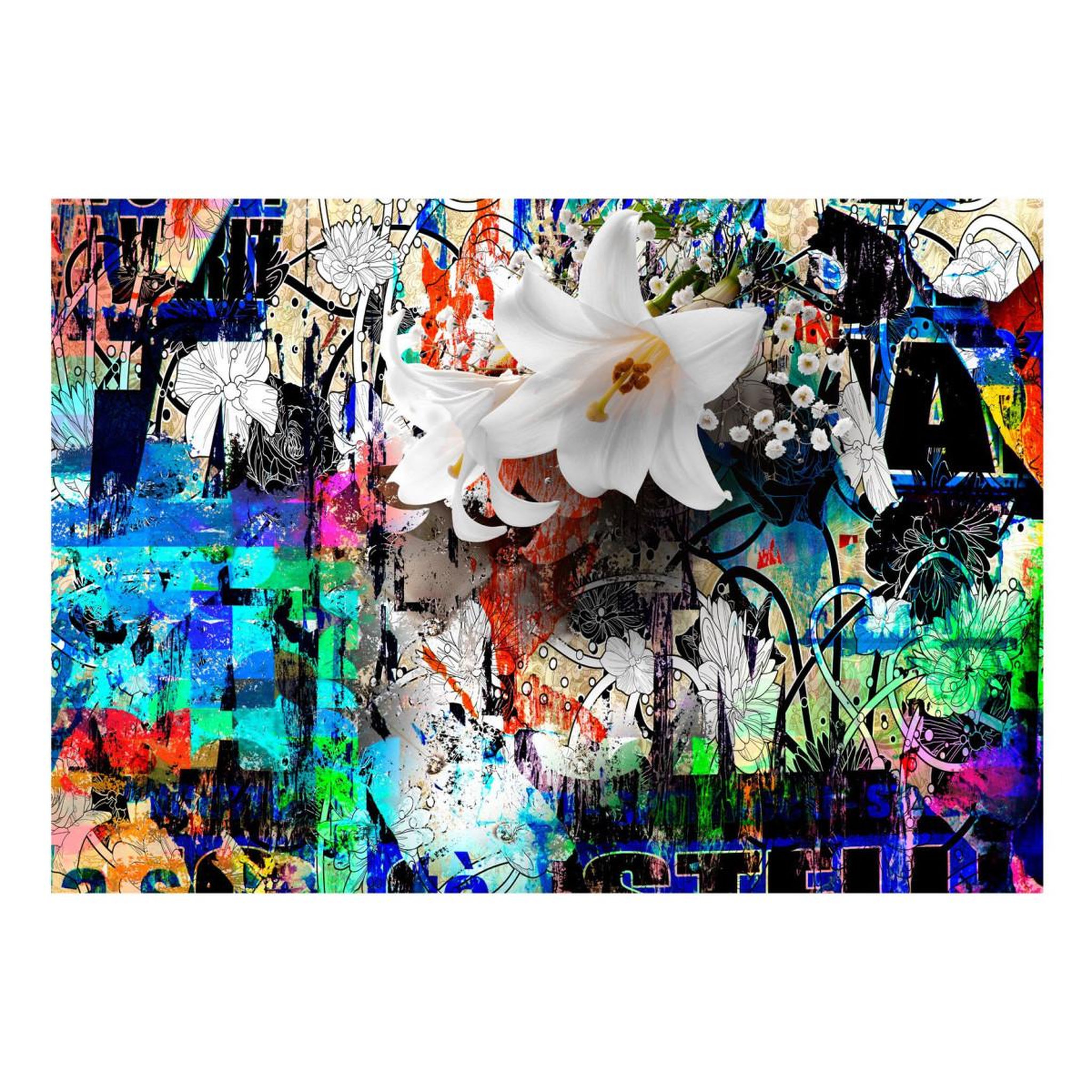 Voir la diapositive 2 : Paris Prix Papier peint  urban lily