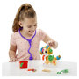 Voir la diapositive 4 : HASBRO Play-Doh Coffret, Le cabinet vétérinaire avec chien, mallette, avec 5 pots de pate à modeler