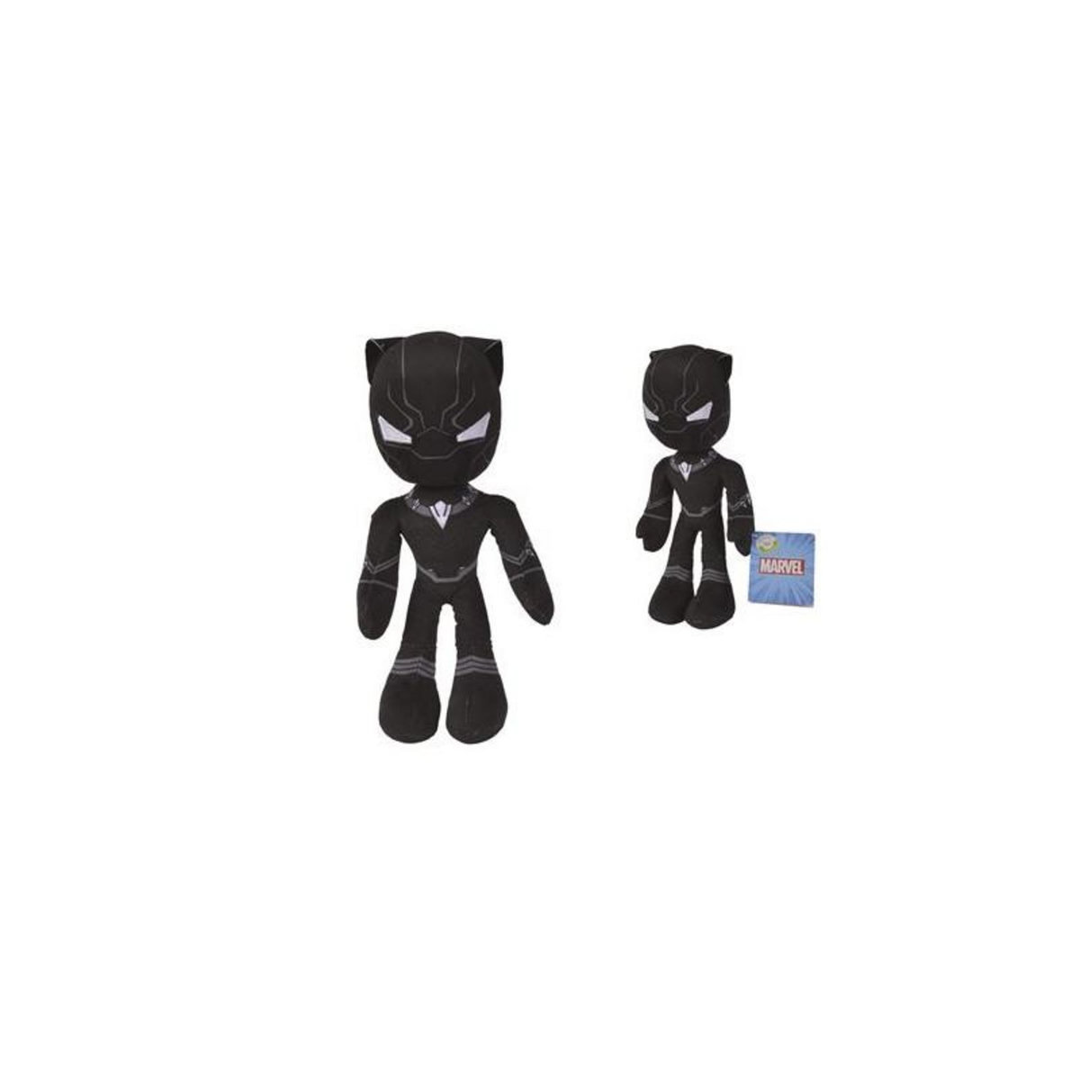 DISNEY Peluche Disney Black Panther Noir 25 cm