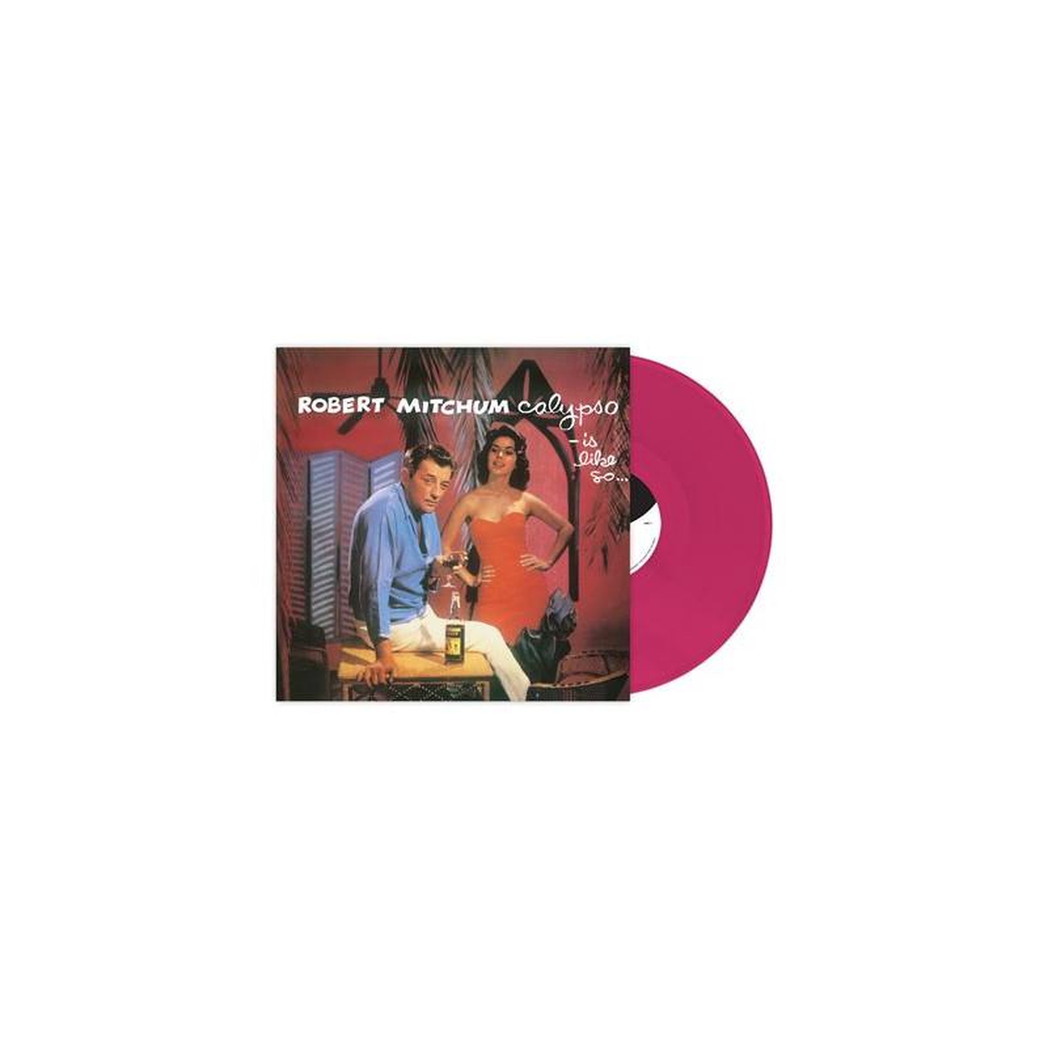 Album ou vinyle robert mitchum calypso is like so. Édition limitée magenta