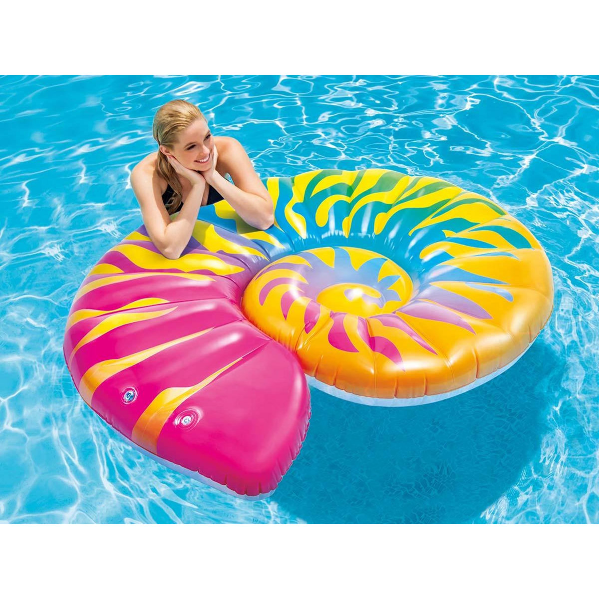 INTEX Ile flottante gonflable Coquillage - Intex