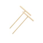 Fackelmann Ensemble de 2 Râteaux à crêpes 20 cm Fackelmann Wood Edition