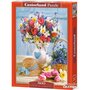 Castorland Puzzle 500 pièces : Fleurs de printemps en vase