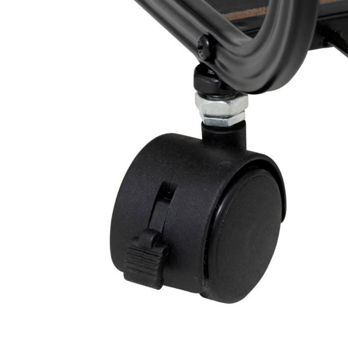 FIVE Étagère à Roulettes 2 Niveaux  Bert  53cm Noir