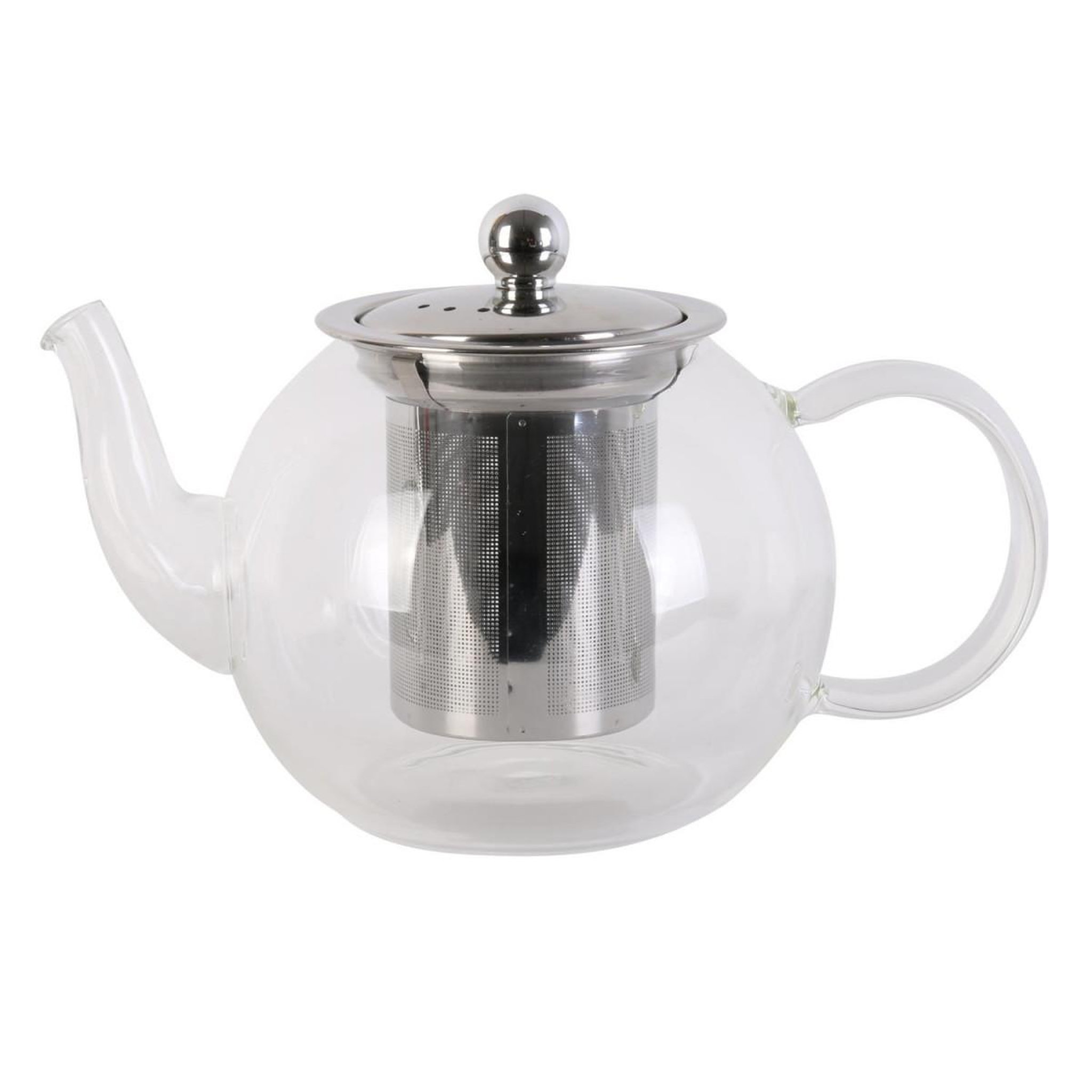 The Home Deco Factory Théière en verre  infuseur  700ml transparent