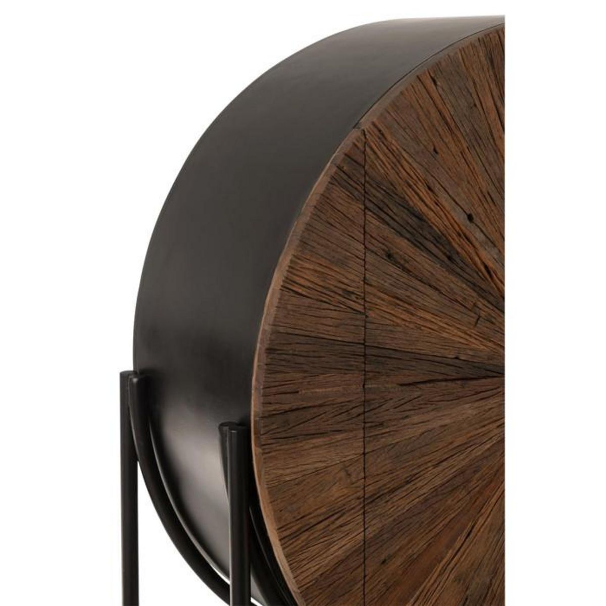 Paris Prix Armoire Bar en Bois  Shanil  160cm Marron