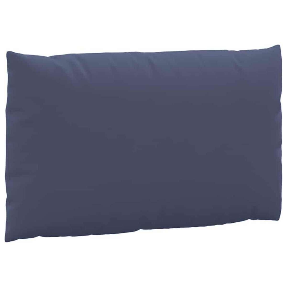 VIDAXL Coussins de palette lot de 2 bleu marine tissu