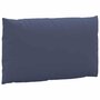 Voir la diapositive 5 : VIDAXL Coussins de palette lot de 2 bleu marine tissu
