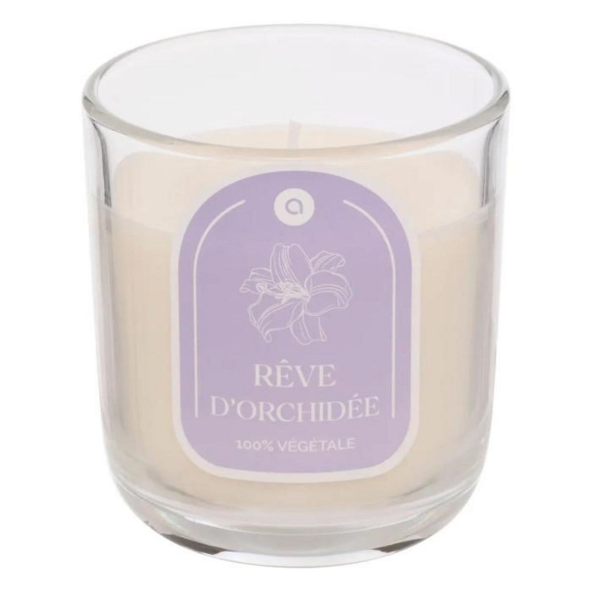 ATMOSPHERA Bougie Parfumée en Verre  Floa  210g Orchidée