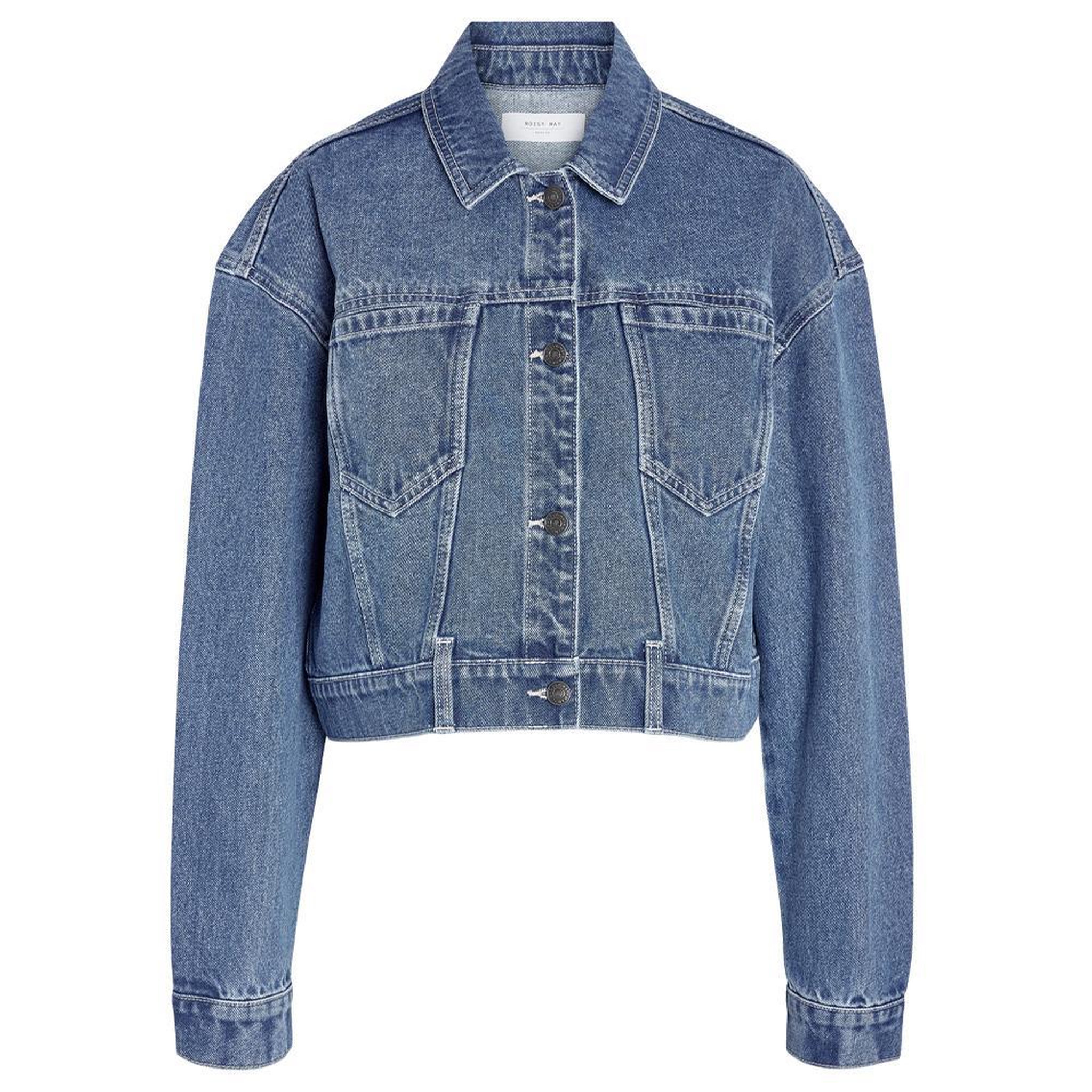 Voir la diapositive 3 : NOISY MAY Veste Bleu Femme Noisy May Ronja