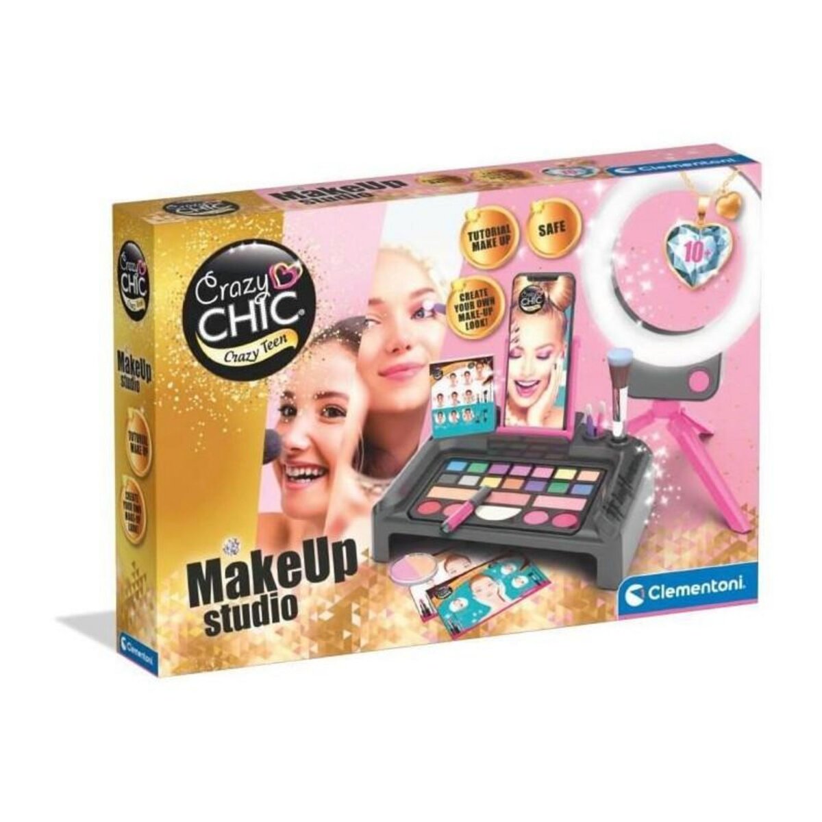 NEW BORN BABY Clementoni - Crazy Chic - Atelier de maquillage - Make-up studio - Application dédiée