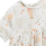 Voir la diapositive 3 : Petit Béguin Robe bébé en gaze de coton Sierra