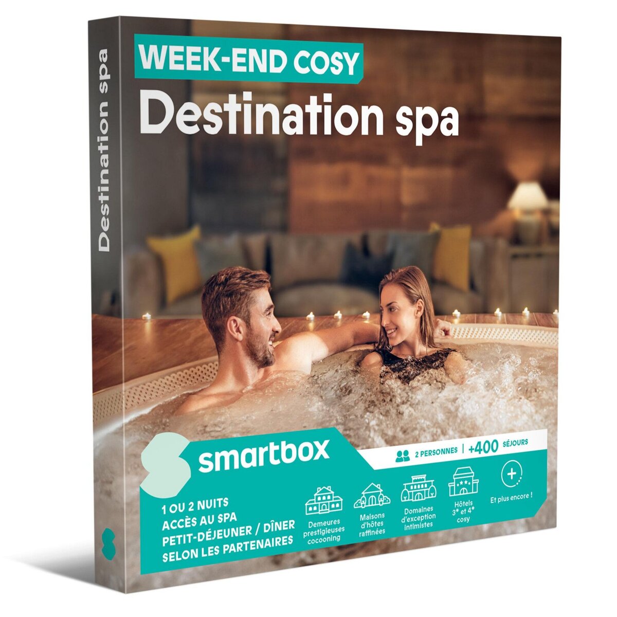 Smartbox Week-end Cosy - Destination spa - Coffret Cadeau Séjour