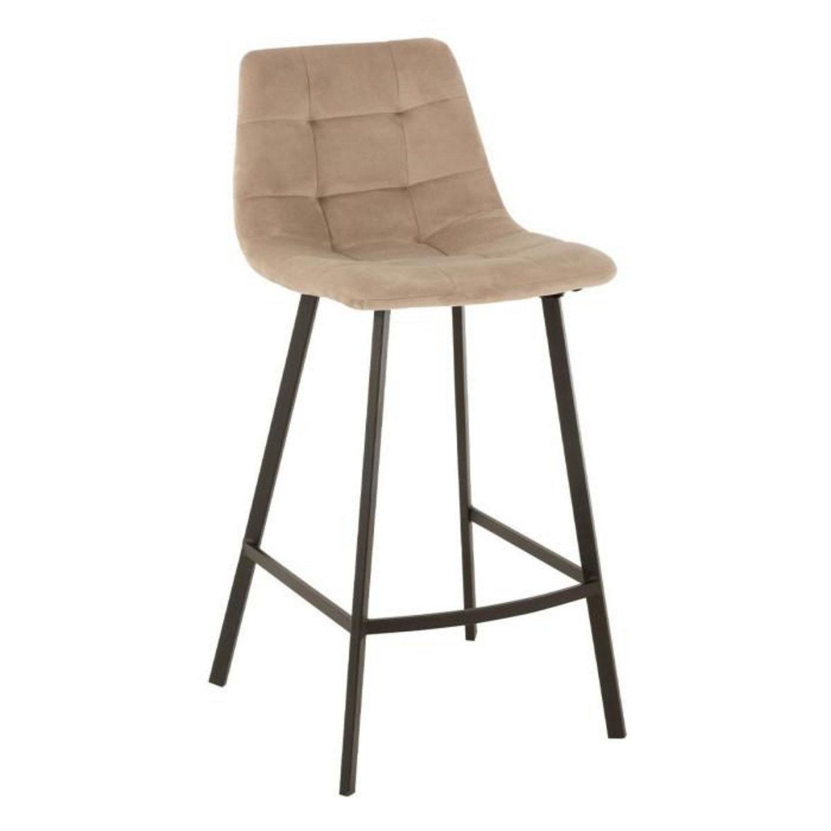 Paris Prix Chaise de Bar Design  Olivier  95cm Beige