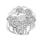 SC CRYSTAL Bague ajustable SC Crystal ornée de Zirconium