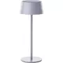 BRILLIANT Lampe de table d'extérieur - BRILLIANT - PICCO - LED et solaire - Métal et plastique - 5 W - Gris dépoli