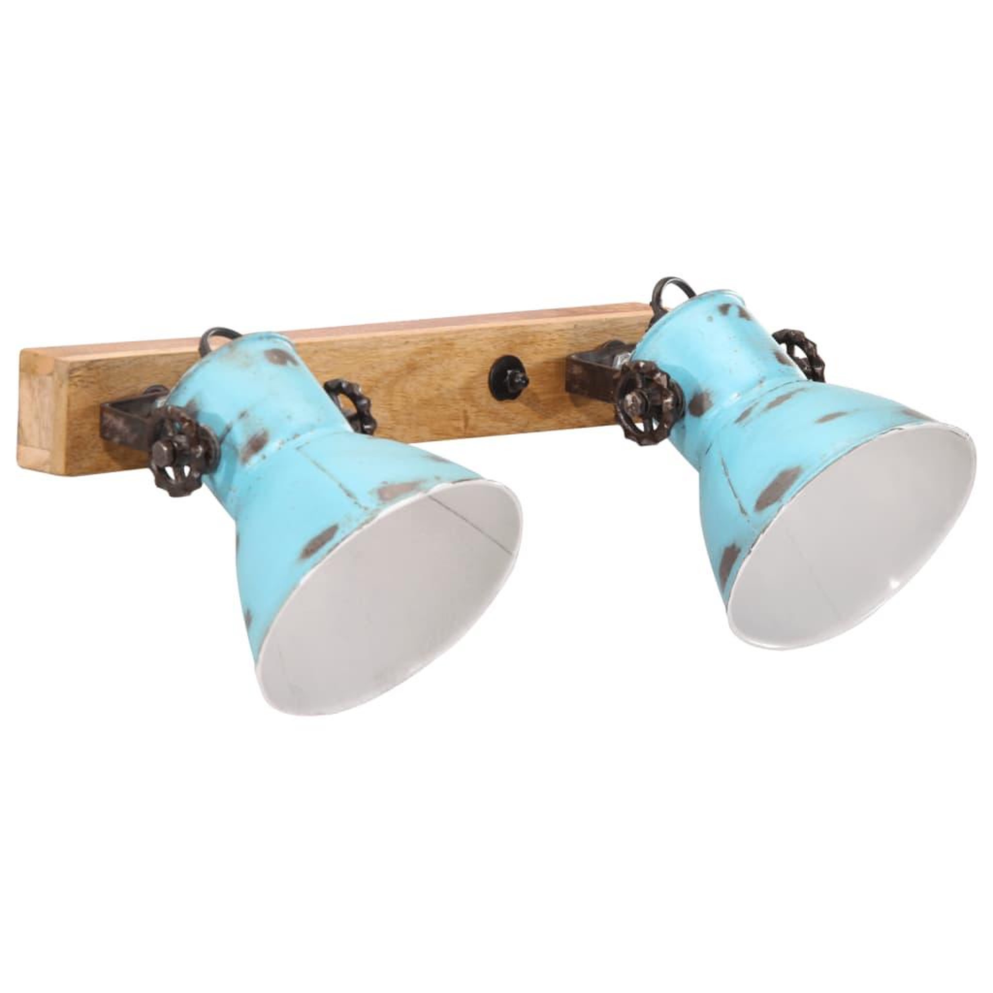 Voir la diapositive 2 : VIDAXL Lampe murale 25 W bleu delave 45x25 cm E27