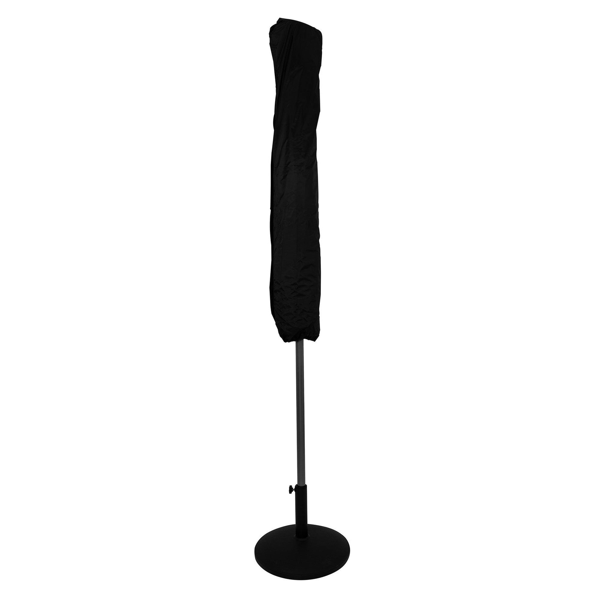 Voir la diapositive 3 : Monster Parasol Inclinable à LED 2,7 m & Socle en Béton