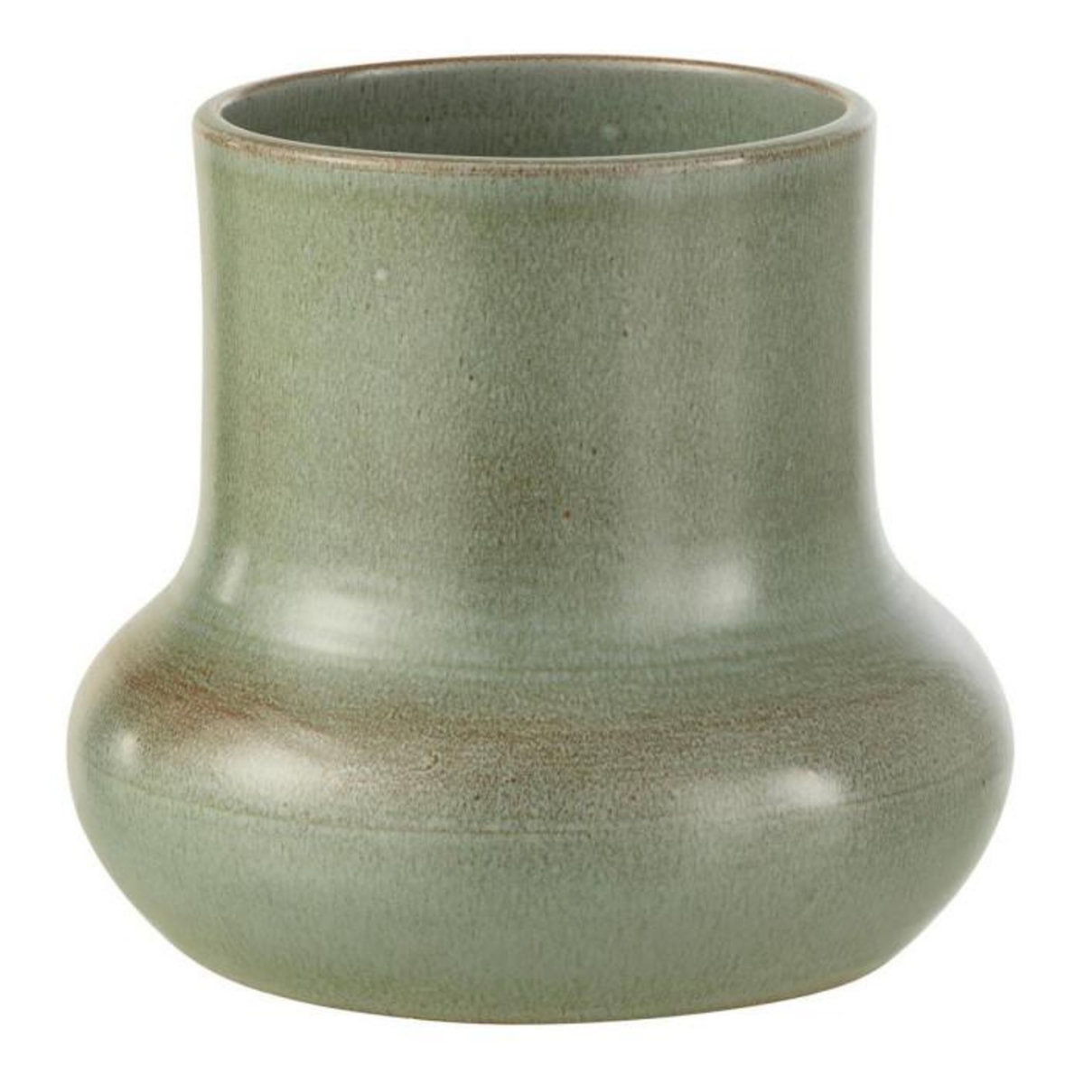 Paris Prix Cache-Pot en Céramique  Organique  21cm Vert