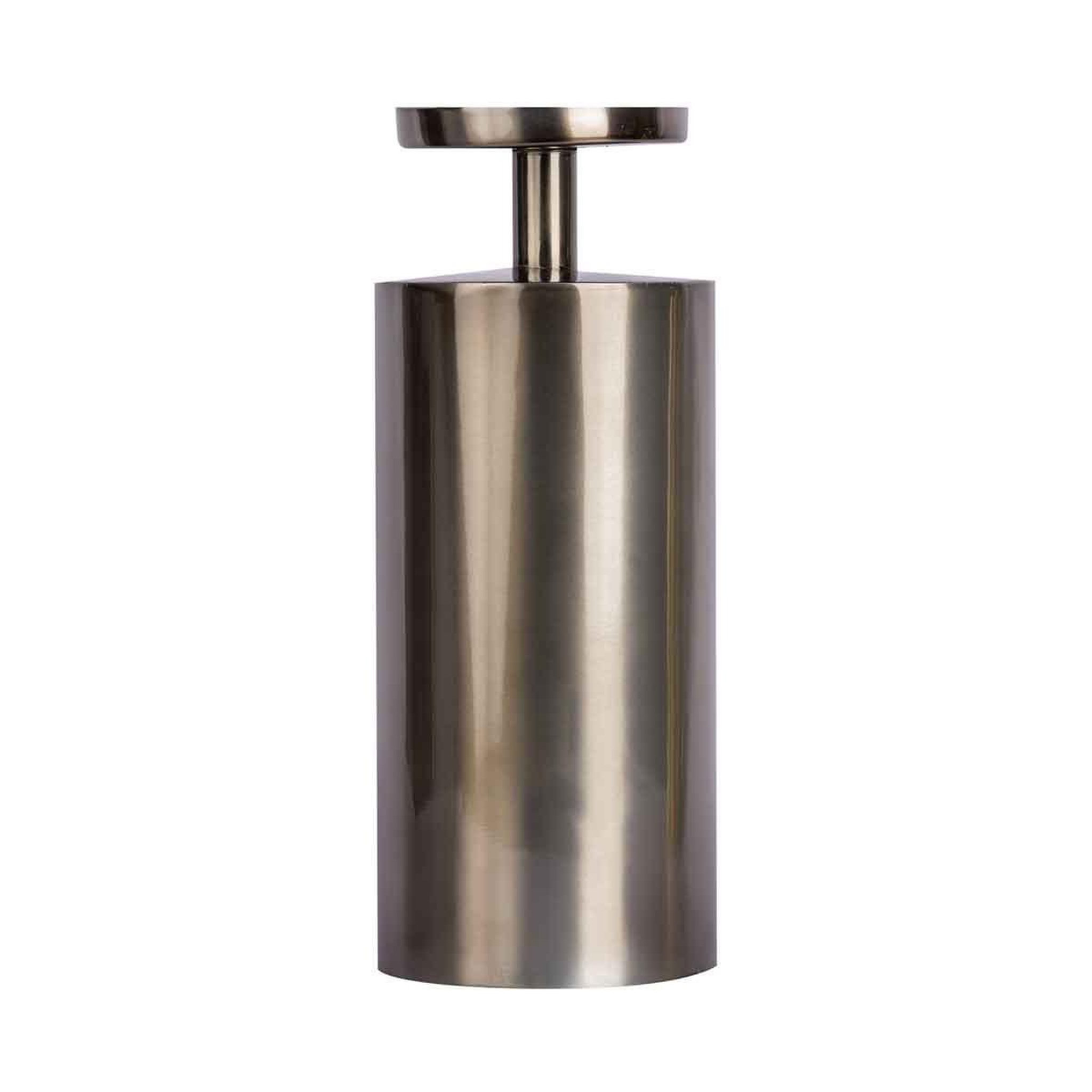 Voir la diapositive 1 : Paris Prix Bougeoir design en métal  helio  34cm noir
