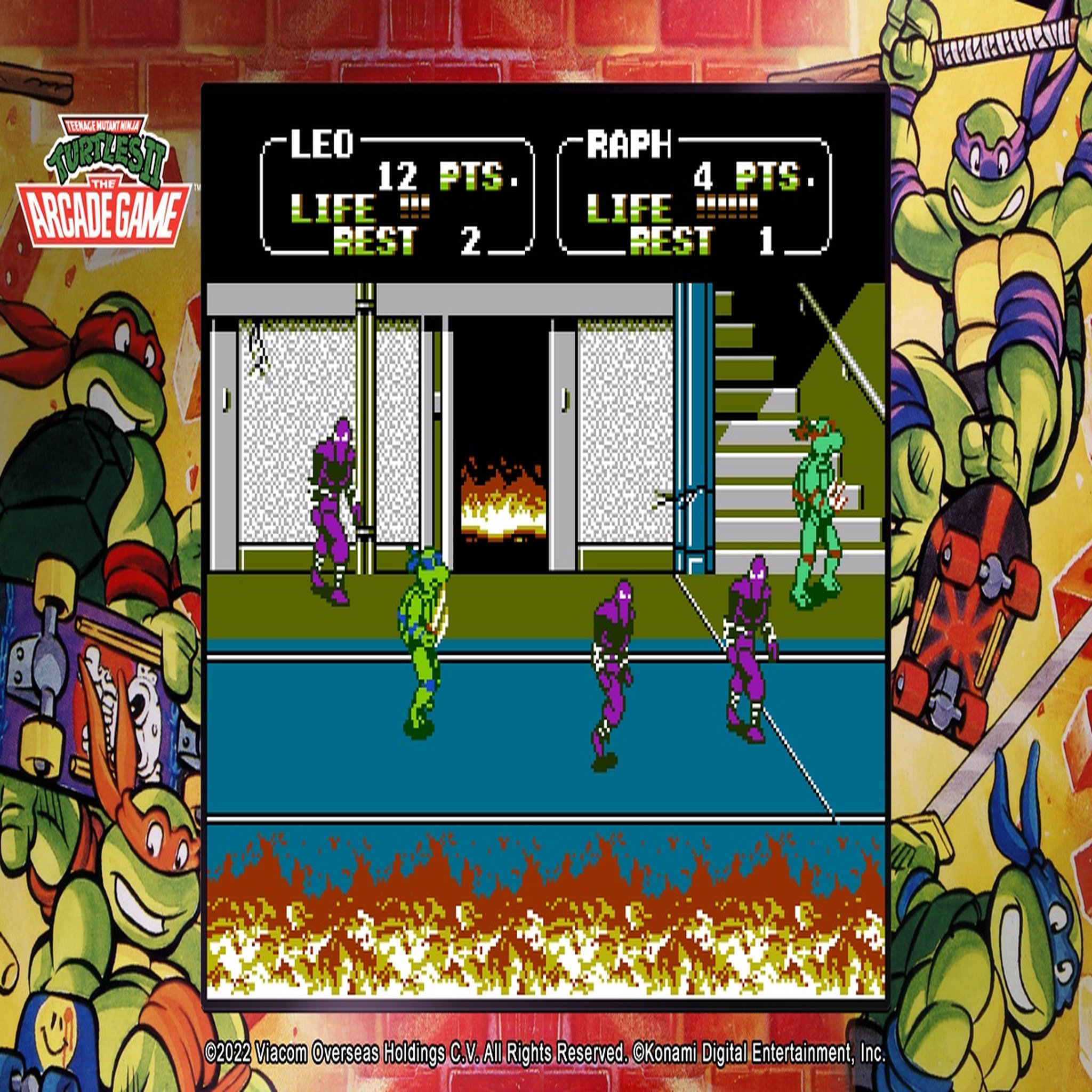 Voir la diapositive 4 : Teenage Mutant Ninja Turtles Cowabunga Collection Nintendo Switch