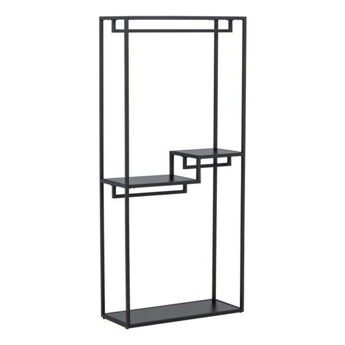 Paris Prix Portant à Vêtements en Métal  Staal  188cm Noir