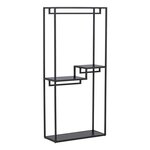 Paris Prix Portant à Vêtements en Métal  Staal  188cm Noir