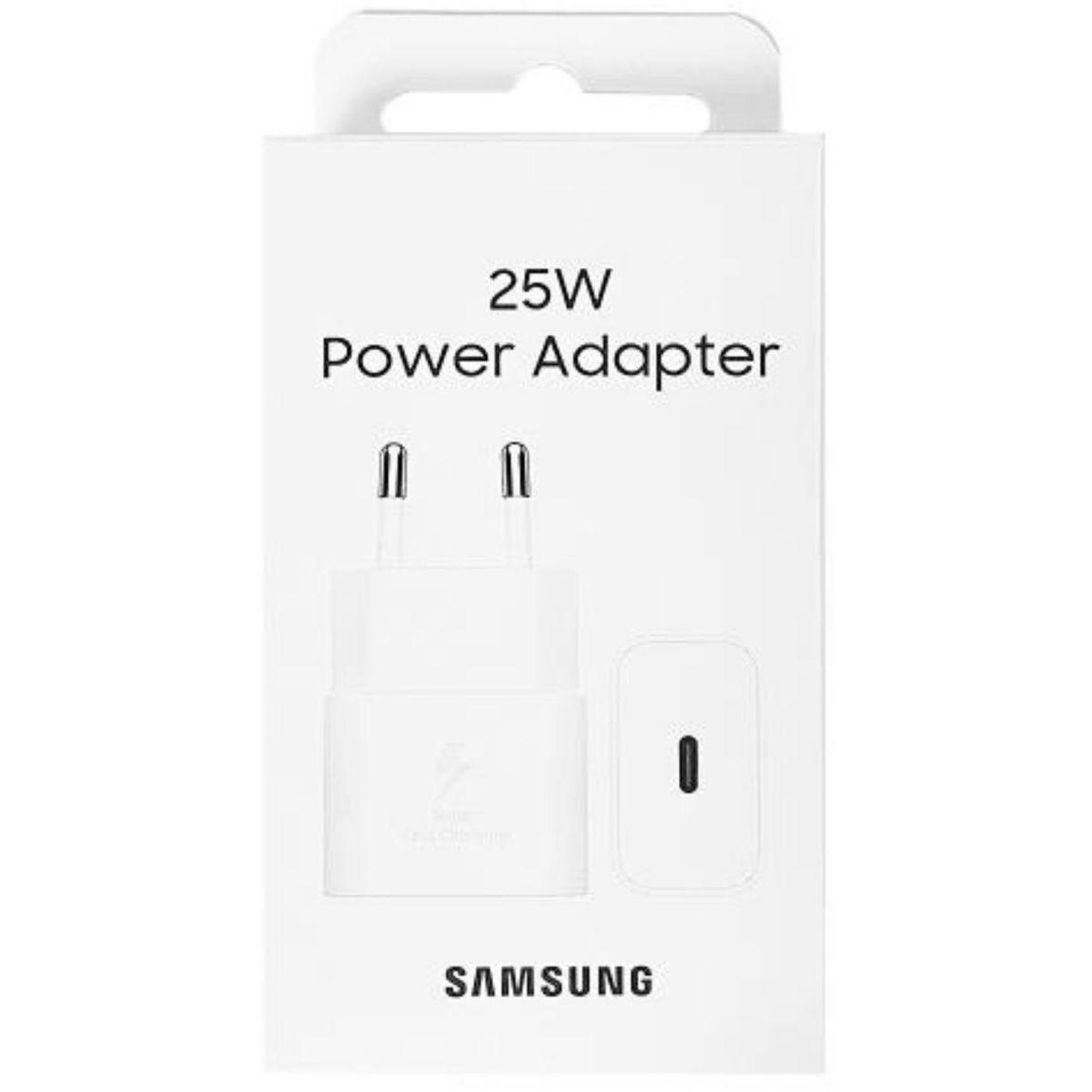 Voir la diapositive 4 : Samsung Chargeur secteur ultra rapide 25w blanc