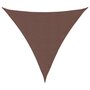 Voir la diapositive 2 : VIDAXL Voile de parasol tissu oxford triangulaire 3,6x3,6x3,6 m marron