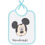 Babycalin Lot de 7 bavoirs semainier Disney - Mickey