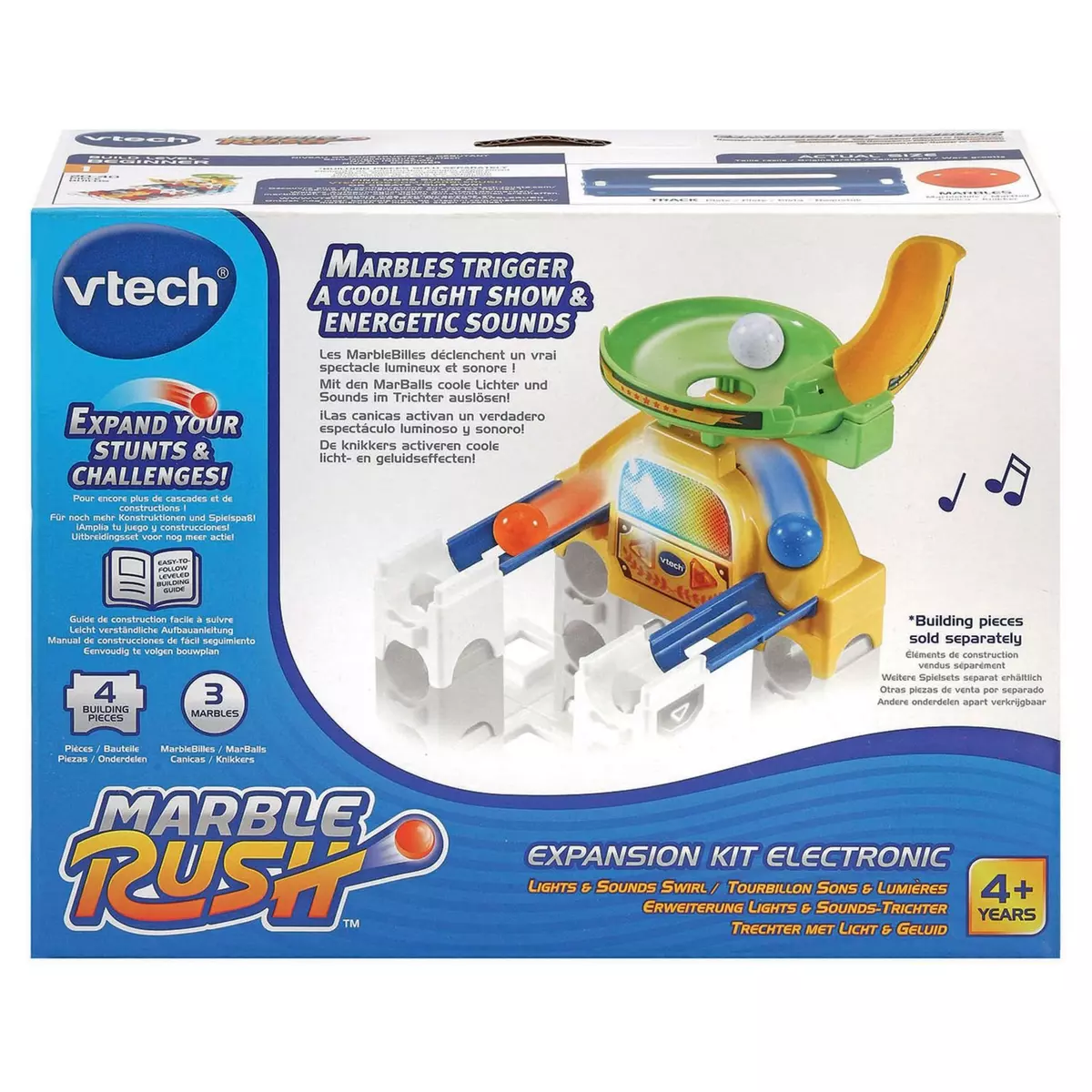 VTECH Marble Rush Expansion Kit electronic Tourbillon sons et lumières 