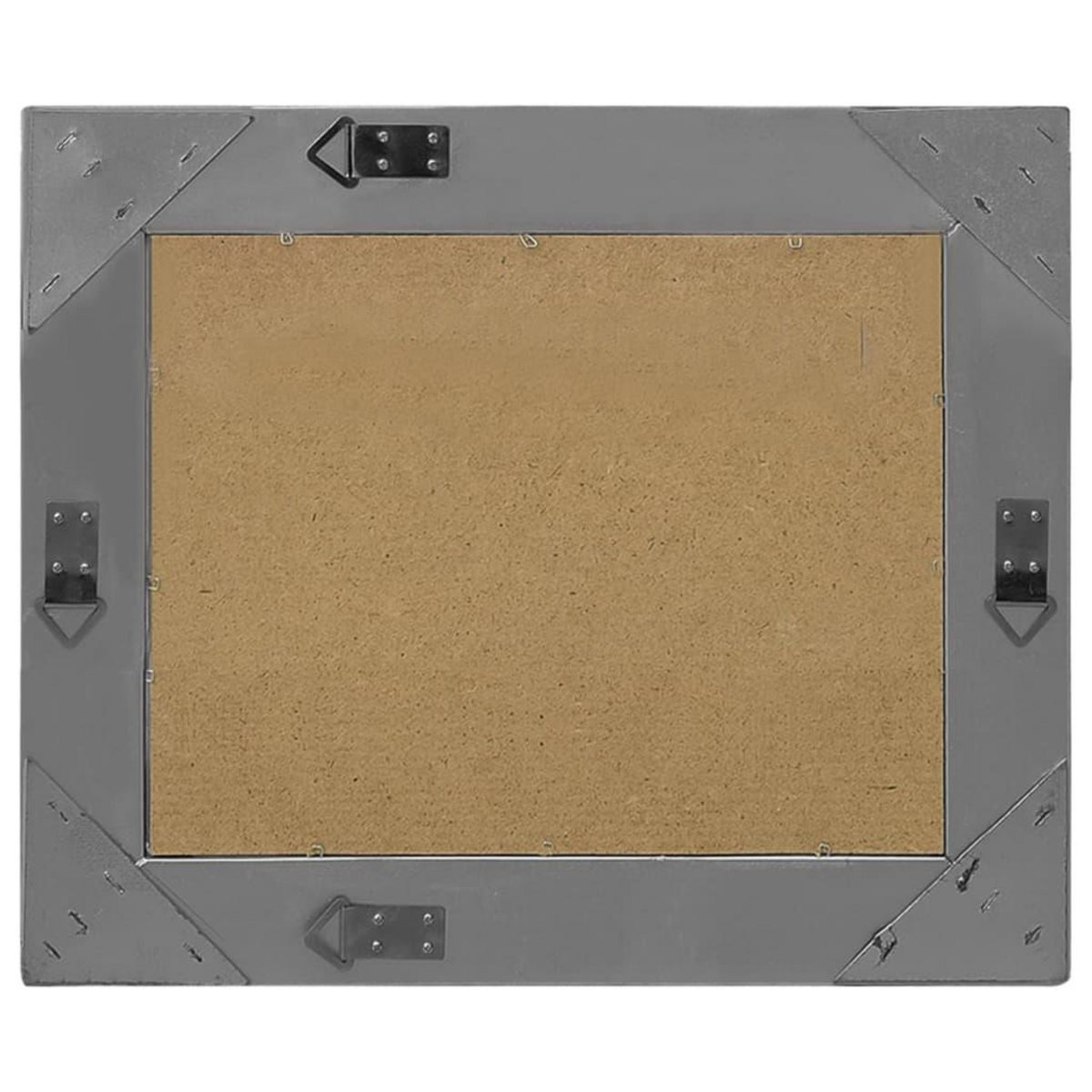 VIDAXL Miroir mural style baroque 50x40 cm noir