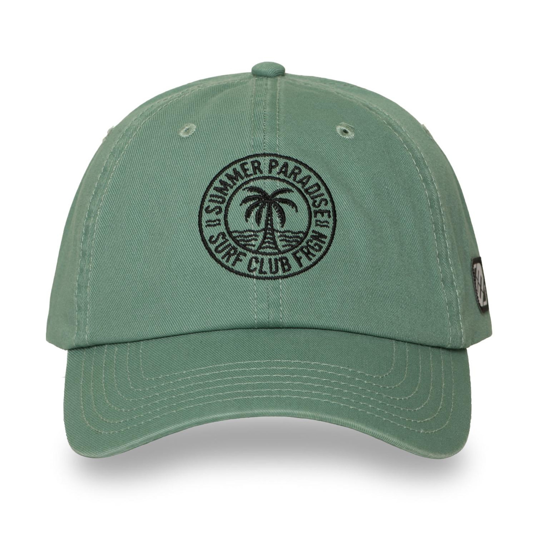 Voir la diapositive 2 : FREEGUN Casquette dad cap en coton avec broderie surf club