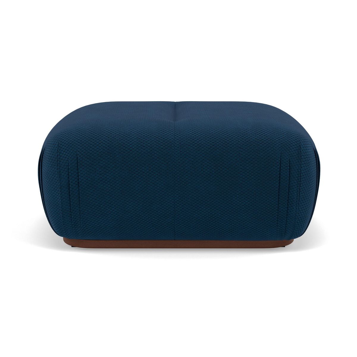 LISA DESIGN Penelope - pouf en velours texturé
