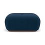 Voir la diapositive 2 : LISA DESIGN Penelope - pouf en velours texturé